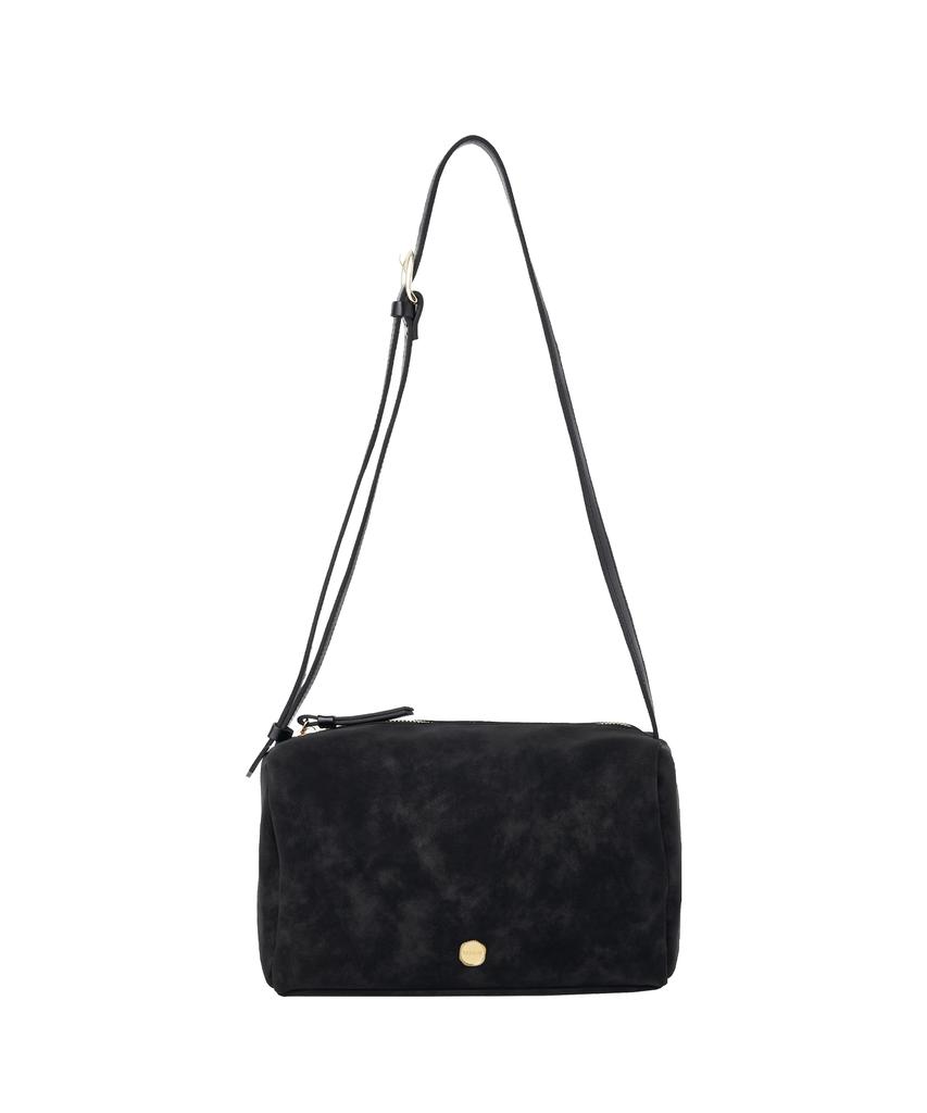 Tooamo Bella Nubuck Box Bag Black