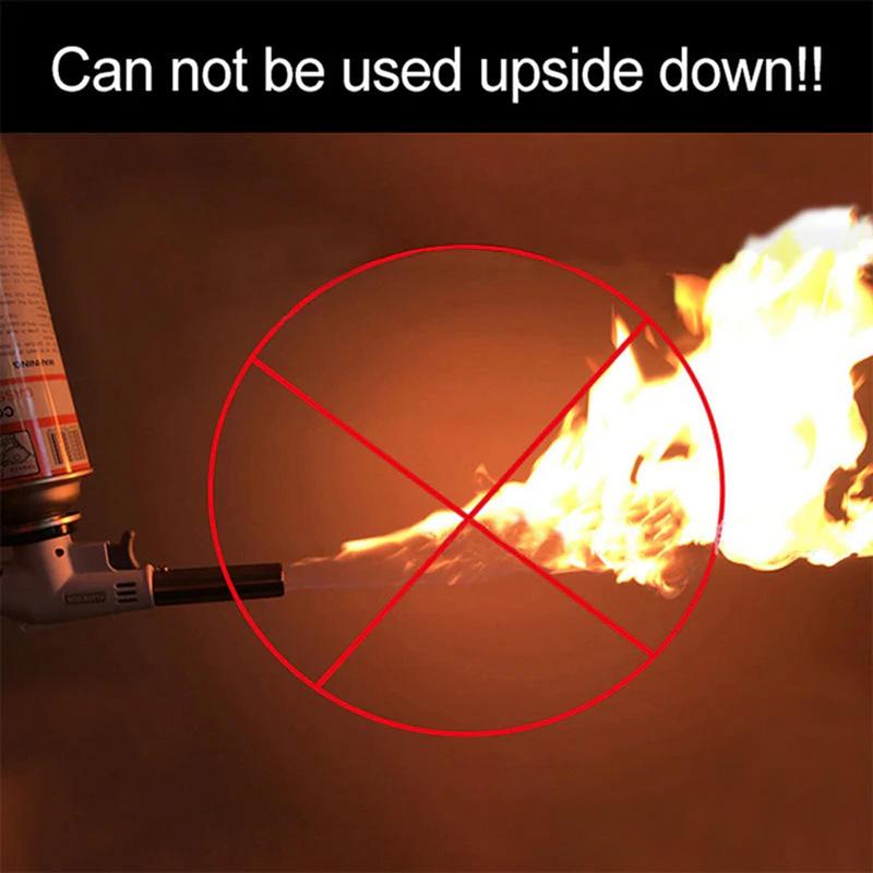 Портативная газовая горелка Паяльная лампа Медная Латунная Газовая горелка Пайка Припой Высокотемпературная газовая горелка Сварка Бутан Кулинарная горелка United States