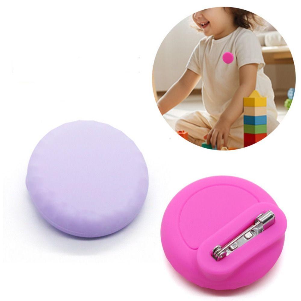 Waterproof Holder Case Anti-scratch Hidden Brooch Pin Fashion Tracker Case for AirTag Kids