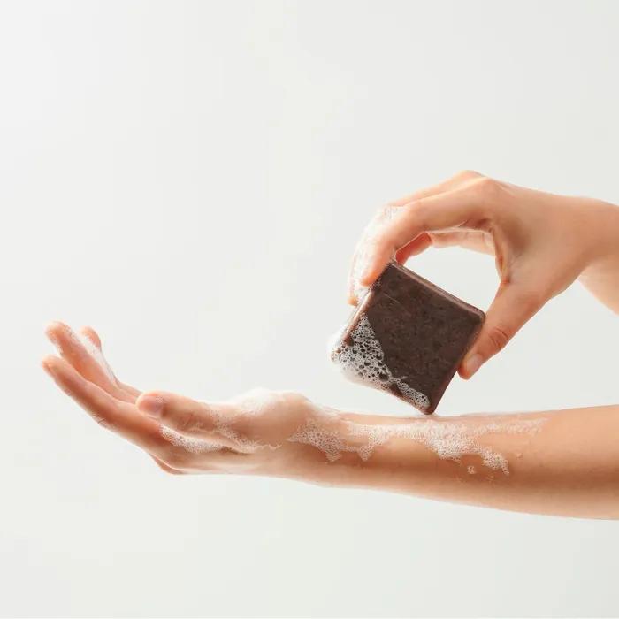 [JAJU] Zeroba Black Sugar All-in-one Wash Bar 100g