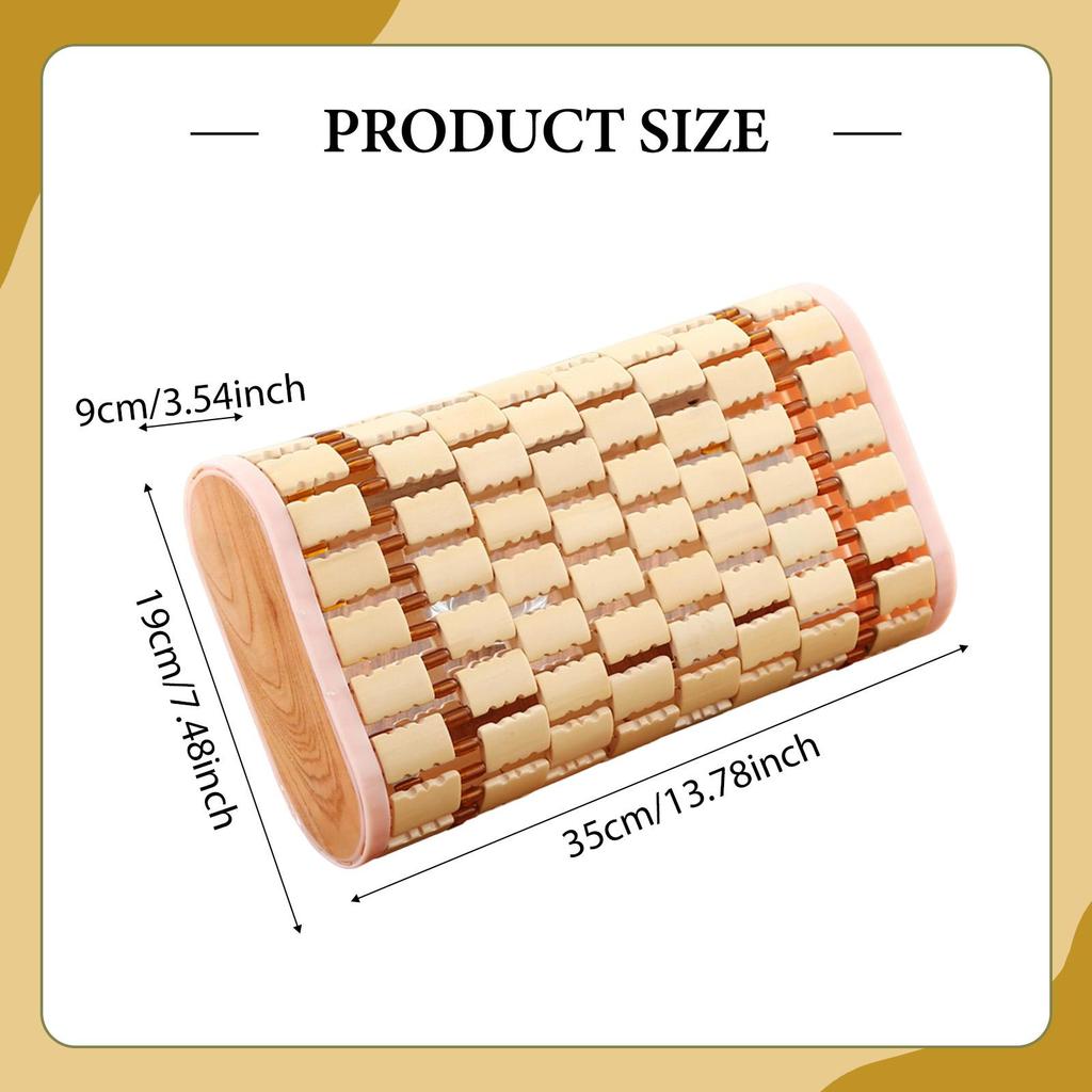 Bamboo Sauna Headrest Pillow Sauna Pillow Smooth Comfortable Handmade Hollow Pillow