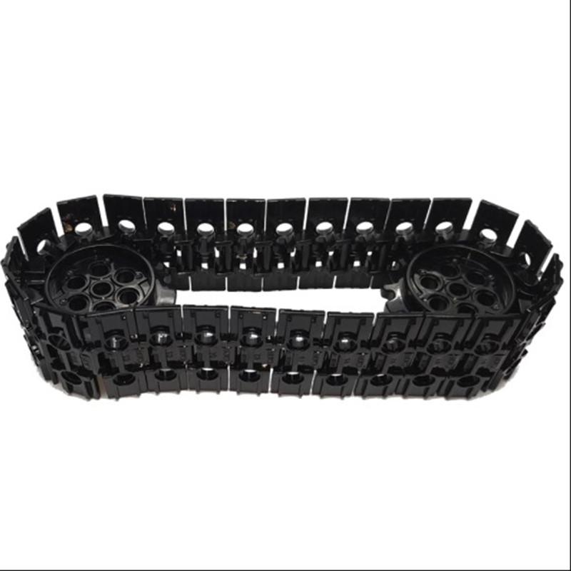 80pcs 57518 Building Blocks Part Large Size Tank Engineering Car Track 57518 Accessorie Birck Compatible Ev3 24375 DIY Brick Toys