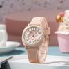 Fashion Women 3D Arabic Dial Quartz Watch Candy Color Silicone Band Square Watch Ladies Wristwatch Luxury Clock Gift Reloj Mujer