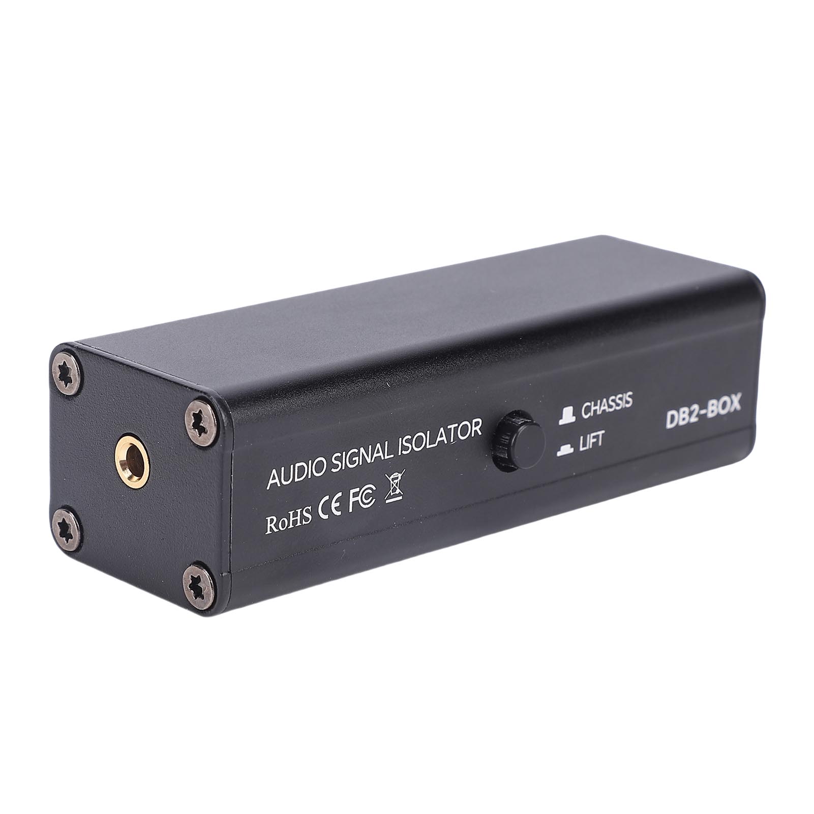 Vestidos Audio Signal Isolator Passive Hum Eliminator Precise Isolation 3.5Mm Interface Audio Noise Filter For Concert Studio
