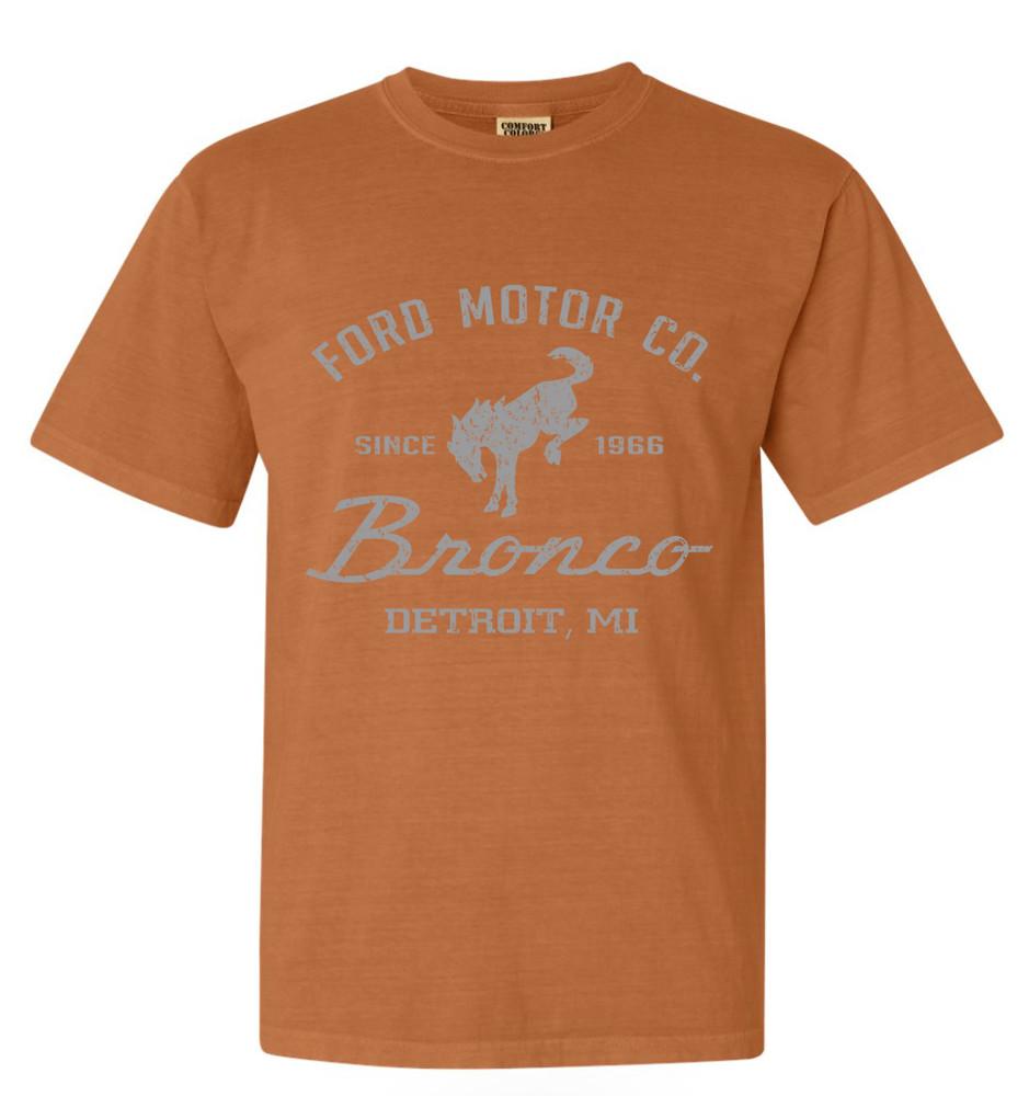 Ford Bronco T-shirt Mens Graphic Tee Comfort Colors Fathers Day Shirts Gifts Dad Unisex T-Shirt XXL