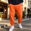 Men's Casual Joggers with Elastic Waistband and Tapered Sweatpants for Athletic Wear