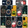 Phone Case for Samsung Galaxy S25 S24 S23 iPhone 16 15 Xiaomi Redmi Note 14 13 12 16E 11 Pro Max OPPO Moto Huawei Deer Snow Merry Christmas Tree Cover