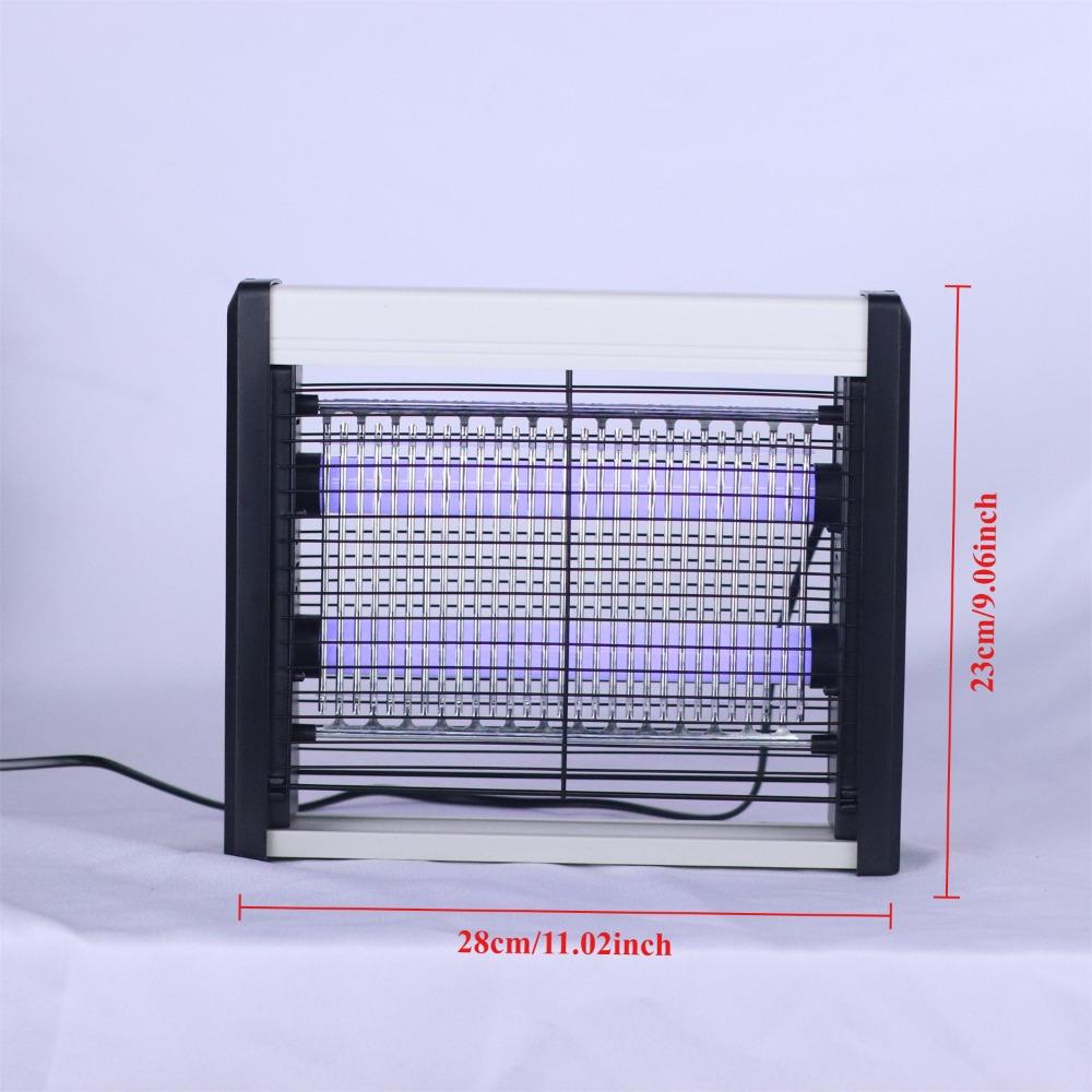 

4/8/10W Electric Mosquito Killer Lamp with 2 Tubes Indoor Bug Zapper Mosquito Trap Insect Killer Eliminator for Home Restaurant EU Plug