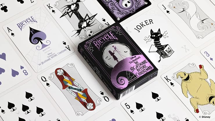 Nightmare Before Christmas Bicycle Playing Cards Disney