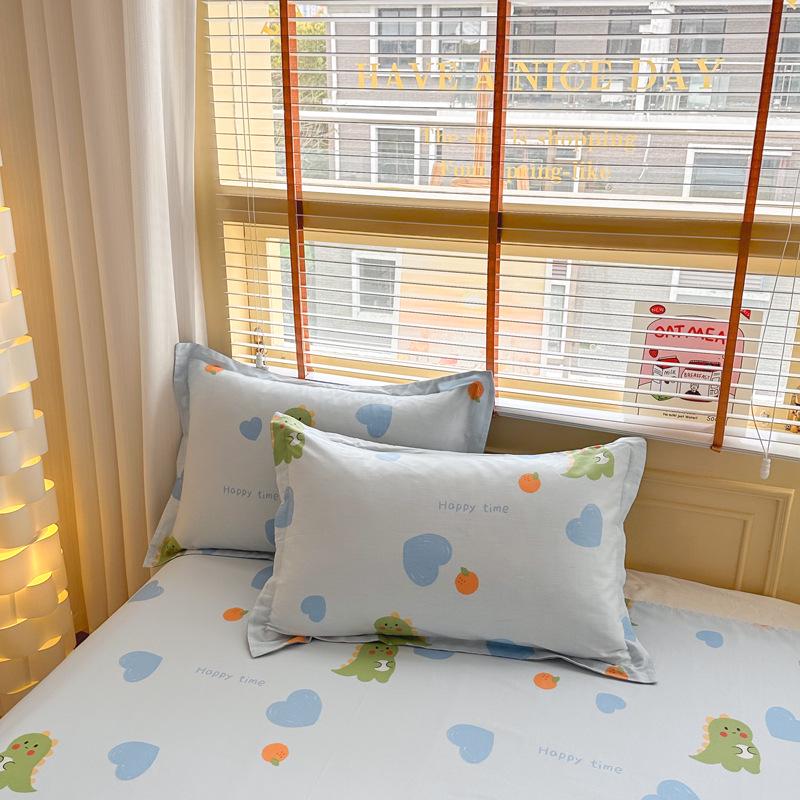 

Комплект подушек из 100% хлопка - Пара наволочек из чистого хлопка, одинарный размер, 48 см x 74 см 48×74cm (Pair)