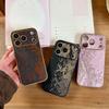 Electroplated Snake Pattern Case for iPhone 16 Pro Max/17/15/14 with Large Window
