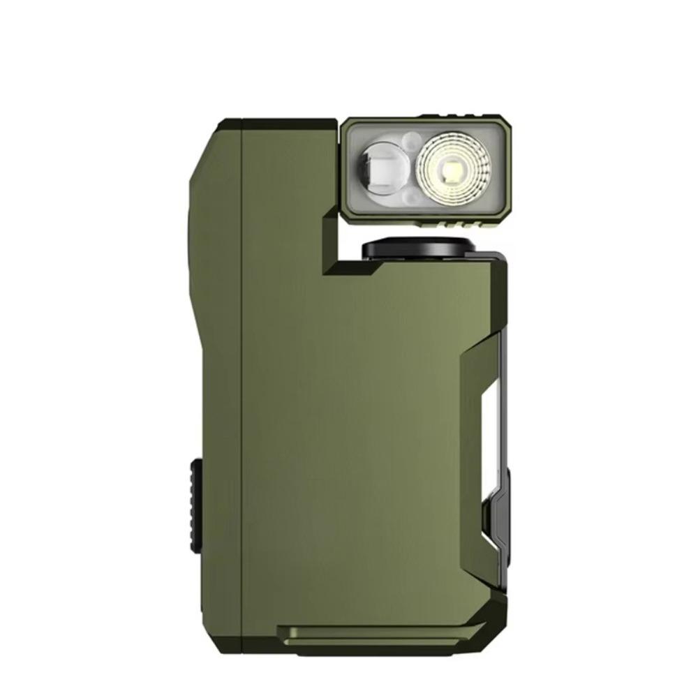 Mini G5 Rechargeable Keychain Flashlights Ultra Bright Magnetic EDC Torch with 180° Rotation & Dual Light Work Light for Outdoor