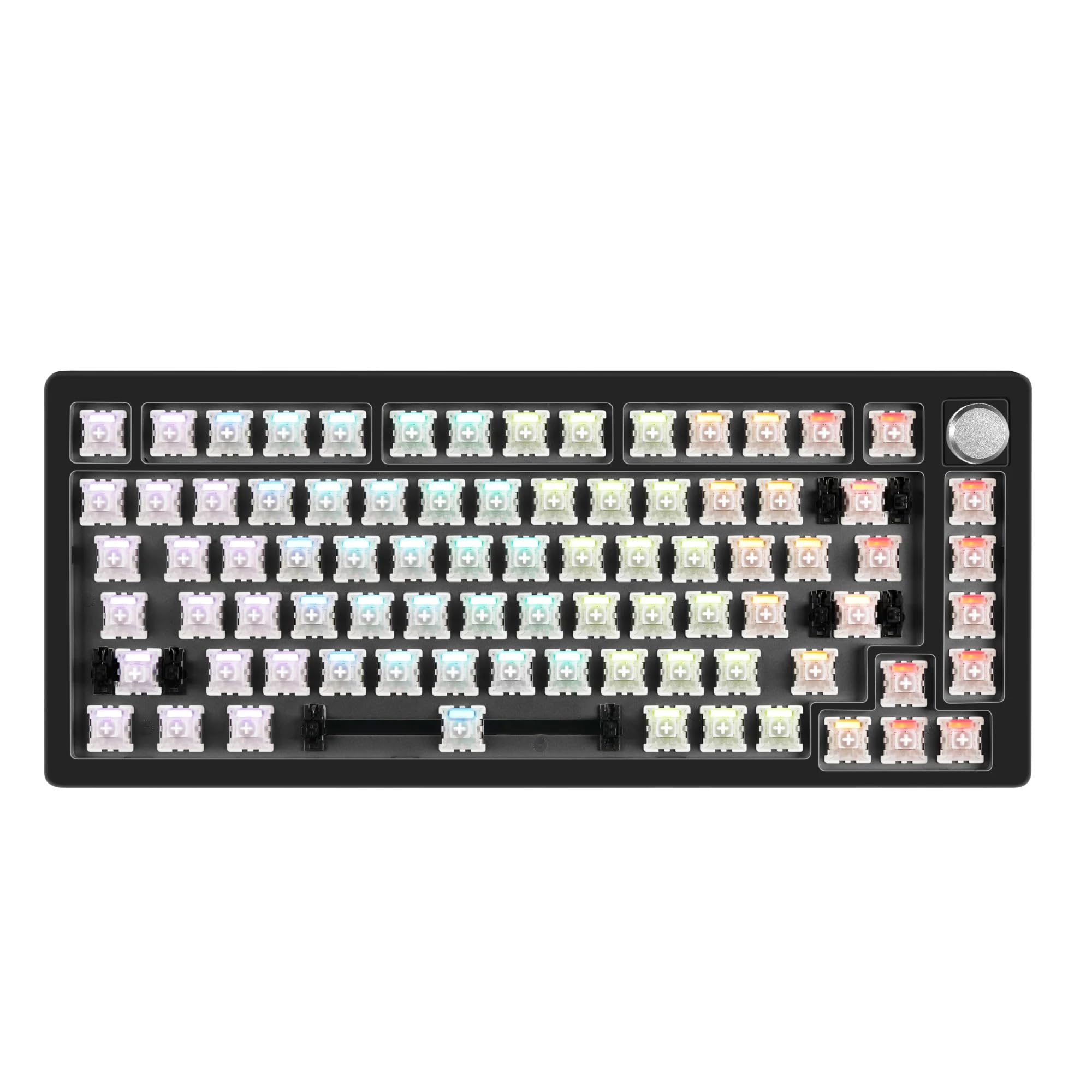 

DrunkDeer A75 Rapid Trigger Клавіатура Механічна TKL Gaming Magnetic Switch RGB Fast Response Дротова USB Компактна 82 клавіші типу C з ручками Barebone