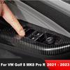 For Volkswagen VW Golf 8 MK8 Pro R - Carbon Car Interior Door Window Lift Switch Button Panel Cover Trim Accessories