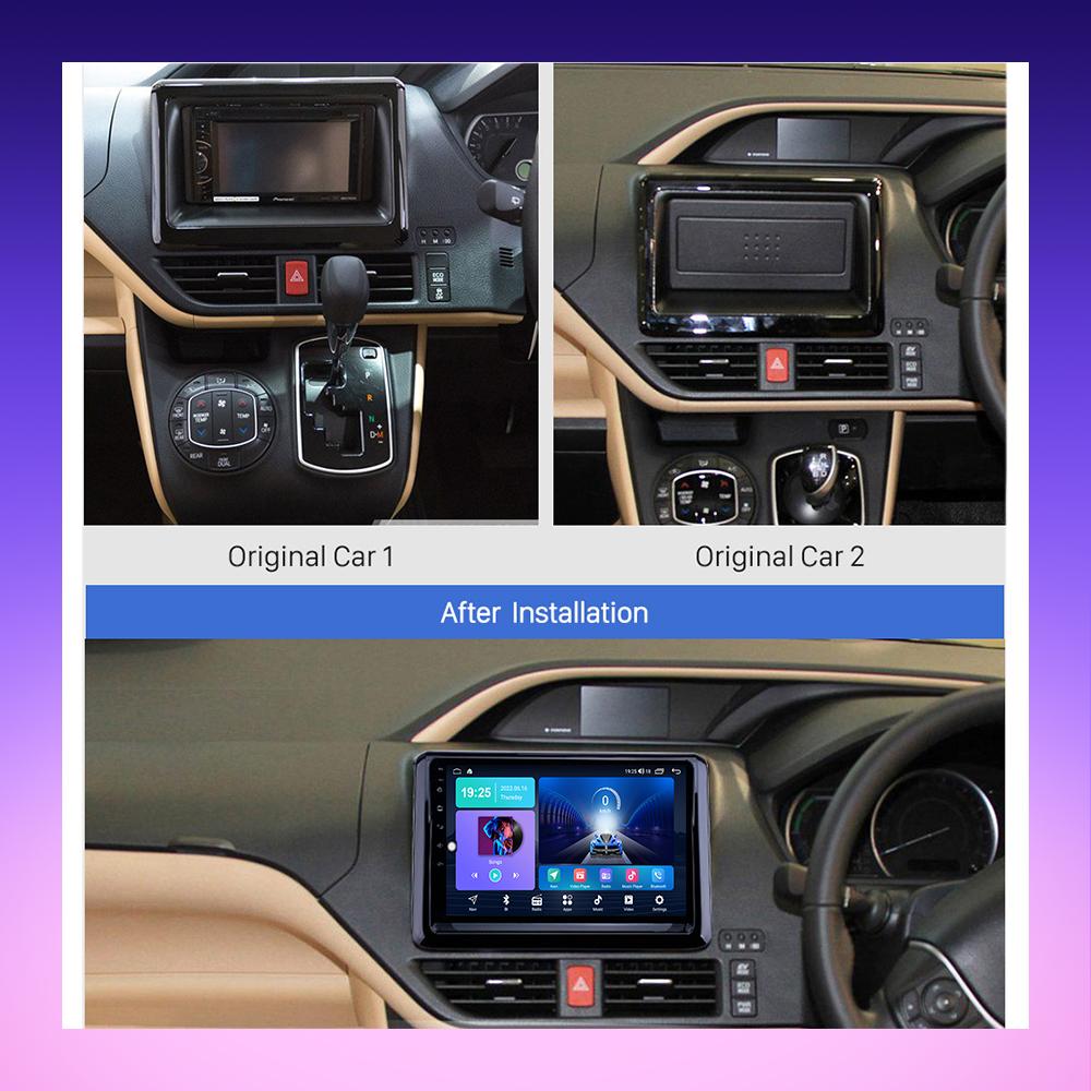 2 DIN Android Carplay Car Radio For Toyota Noah Voxy Esquire 2014-2021 Multimedia Player Head Unit Stereo GPS Navigation BT WIFI 2+32GB