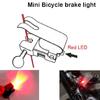 Mini Brake Bike Light Tail Rear Bicycles Light Cycling LED Light High Brightness