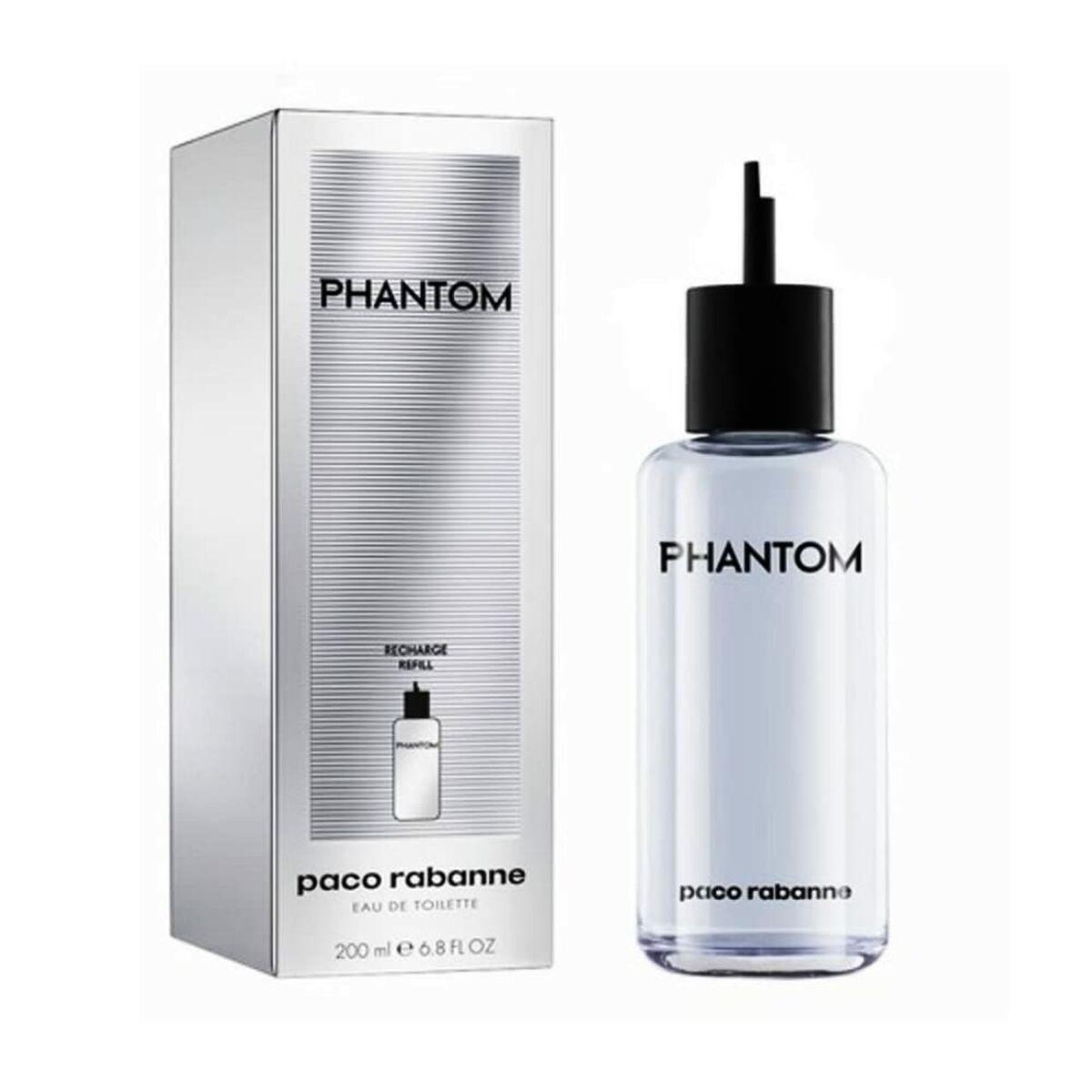 

Parfum Homme Paco Rabanne Edt 200 Ml Phantom Recharge De Parfum TU прозрачный
