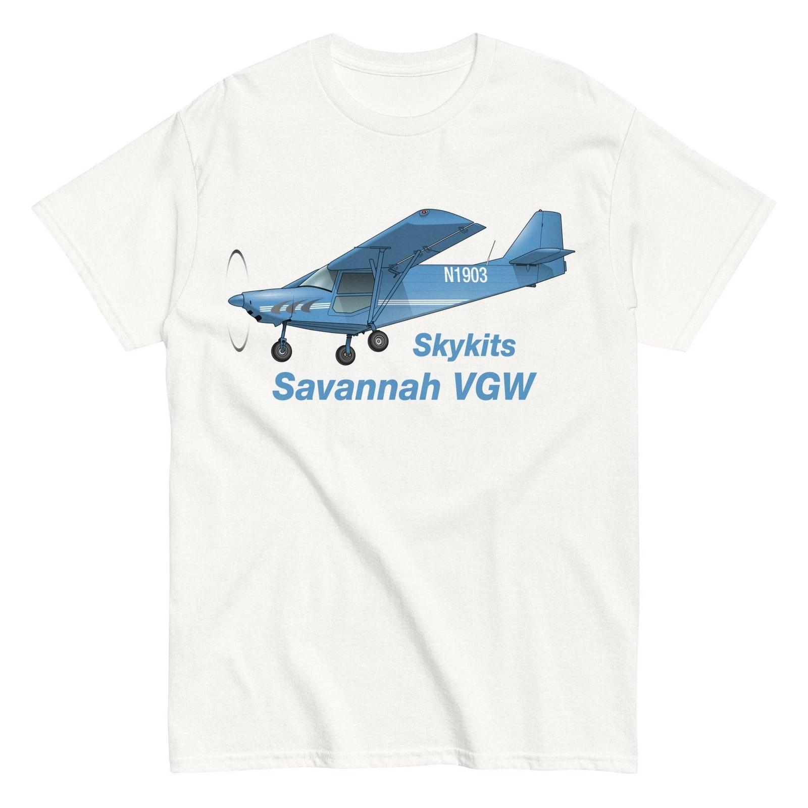 

Skykits Savannah VGW T-Shirt | Custom STOL Aircraft Tee | Flyboy Toys L
