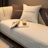Black and White Sofa Cushion Four Seasons General Nordic Simple Non-slip Pure Cotton Sofa Cushion Cover Back Towel Sand Hair Towel