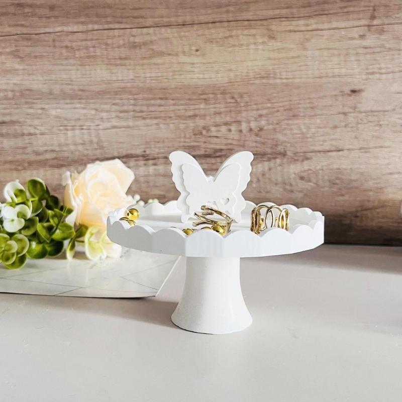 2 Stück Hochwertige Silikonformen zum Basteln eleganter runder Spitzentabletts Ideal für Backbegeisterte und Hausfrauen