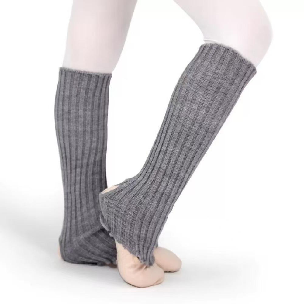 Girls Leg Warmers Ballet Leg Warmers Thickened Pile Sock New Stirrup Ankle Warmers  Daily Wear