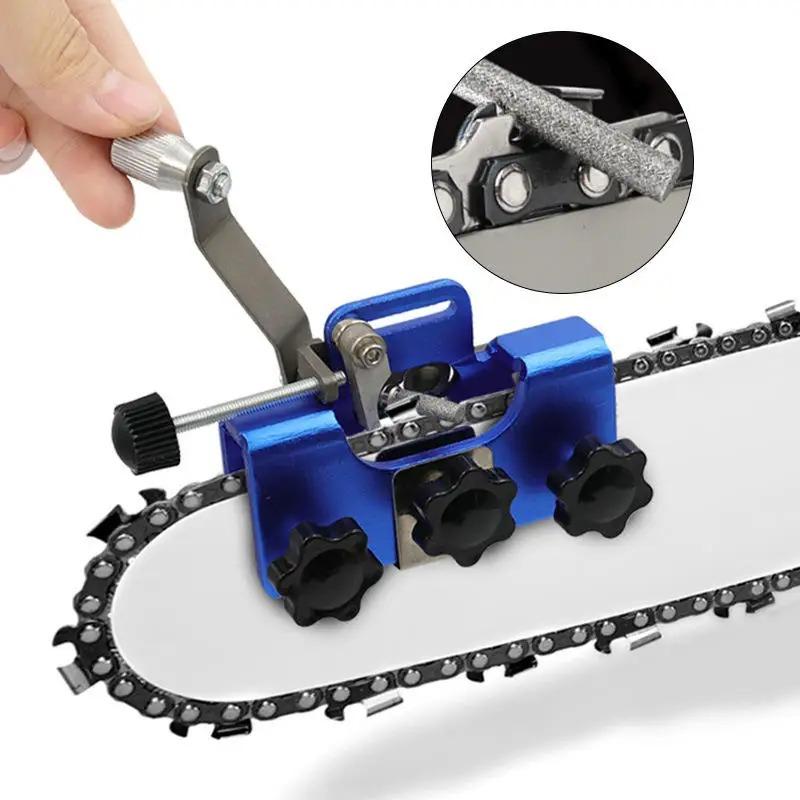 Electric Chainsaw Chain Sharpener Portable with Grinding Stones for Woodworking Quick and Precise Sharpening Woodworking Tool