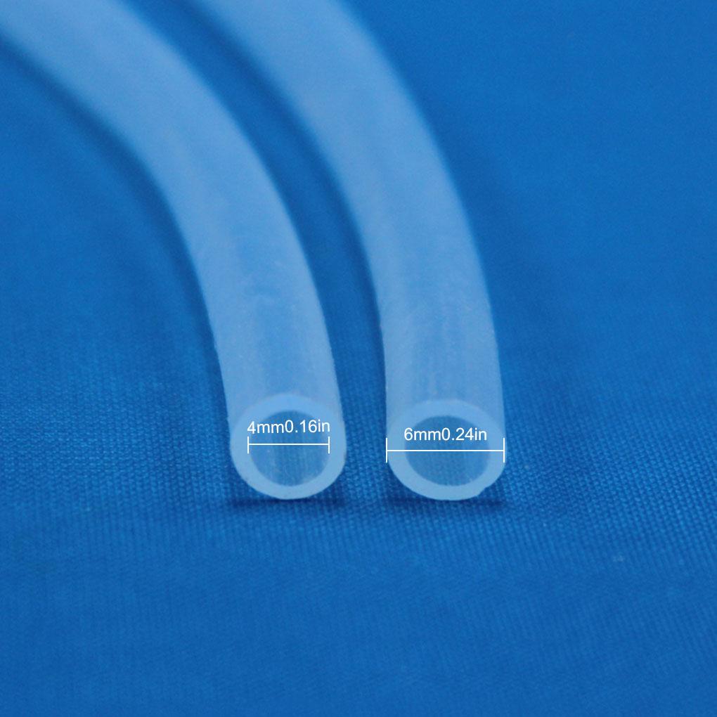 Aquarium Air Line Tubing Clear PVC Hosing Elastic Silicone Hose for Fish Tank Oxygen Pump 5m