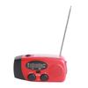 Hand Crank Radio Portable Self Powered Solar Weather Radio with Emergency Flashlight for Outdoor Eme