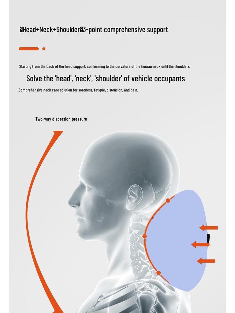 Ergonomic Massage Mat & Pillow for Cervical Traction and Lumbar Support