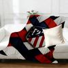 Coperta con Stampa Atletico Madrid - Morbida e Confortevole, per Camera da Letto, Viaggio, Divano, Decorazione per la Casa - Regalo di Compleanno o Natale per un Amico