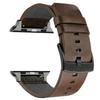Leather Strap for Apple Watch Ultra 2 Band 49mm 9 8 7 45mm 41mm High Quality Strap for IWatch Series 6 SE 5 4 44mm 40mm Correa