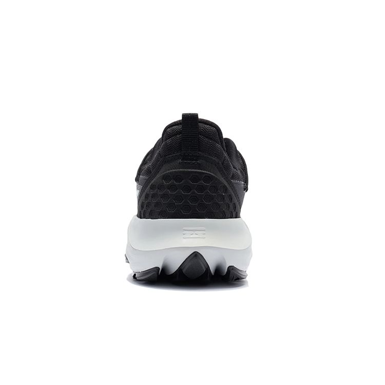 Li Ning Protective Cloud Plus Durable Breathable Low Top Running Shoes Men Running Shoes Black AGLR231-2