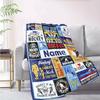 Hockey Customize Your Name Blanket Warm Comfortable And Soft Blankets Are Suitable For Home Chairs Office Sofas Sofas Office Camping And Gifts For