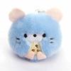 Cute Fluffy Cat Rabbit Plush Toy Stress Relief Hamster Raccoon Lili Cat Pendant Doll Wholesale Female