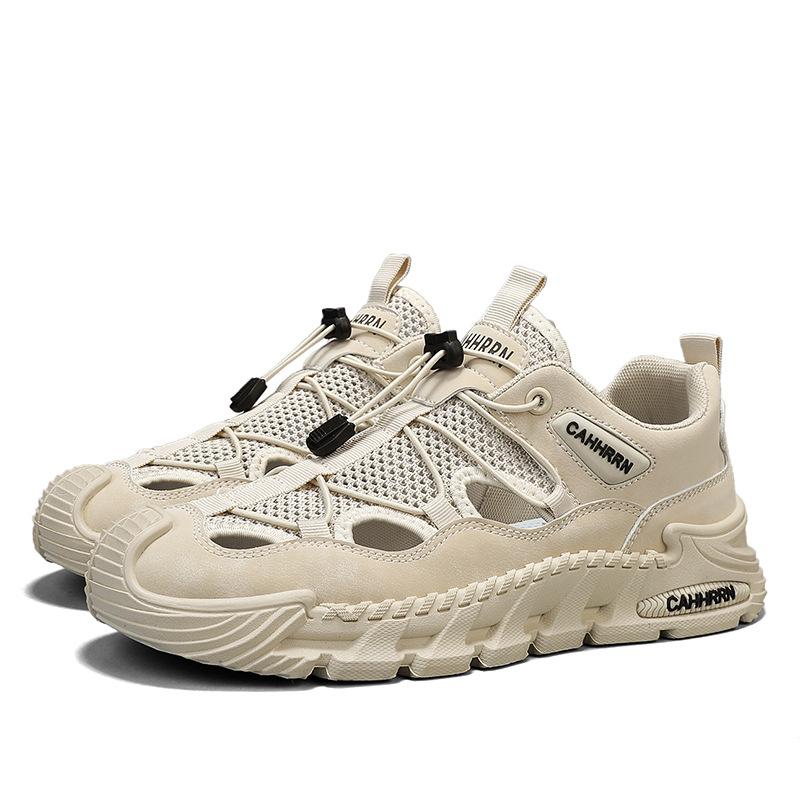 Big Net Hollow Men's Shoes Summer New Outdoor Sports Shoes Men's Breathable Casual Sandals Men's Trendy Shoes