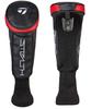 TaylorMade Golf Stealth Headcover Black/Red Hybrid/Rescue