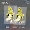 Funny Banana Flasher Peelable Stickers Vinyl Car Sticker Bumper Window Waterproof Decal