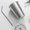 Stainless Steel Cold Drink Cup, Stainless Steel Water Cup, Not Easy To Break, Stackable, Reusable, Suitable For Children'S Trave