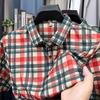 Summer Men's Short Sleeve Shirt Business Casual Top Wrinkle-Resistant