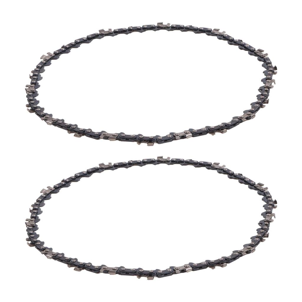2PCS 8 Inch Chainsaw Chain High Hardness Manganese Steel Mini Chainsaw Chain for Chainsaw
