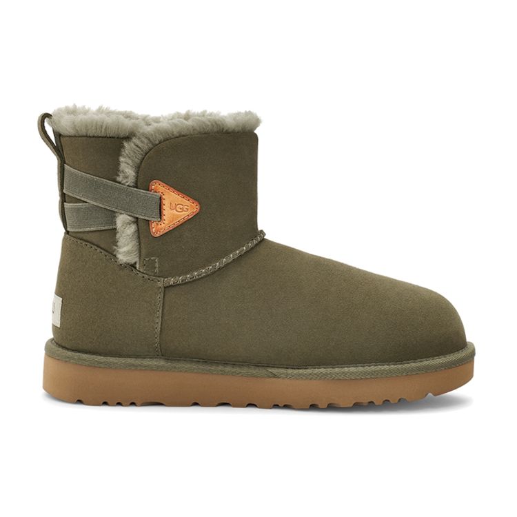 UGG Bailey Flex Short Snow Boots Women Boots Olive-Green 1127390-BTOL