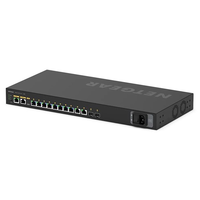 Svitsj - NETGEAR - M4250-10G2F-PoE+ - 10 x 10/100/1000 - 2 x Gigabit SFP - PoE+ 125W