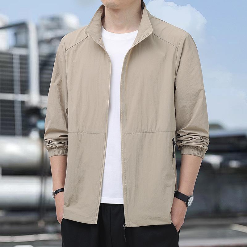 Men's Lightweight Sun-Protective Quick-Dry Waterproof Jacket