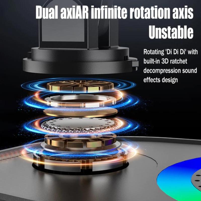Induction Bluetooth Speaker With Phone Stand 6 In 1 Phone Holder 360° Stand Base 3000Mah Power Bank
