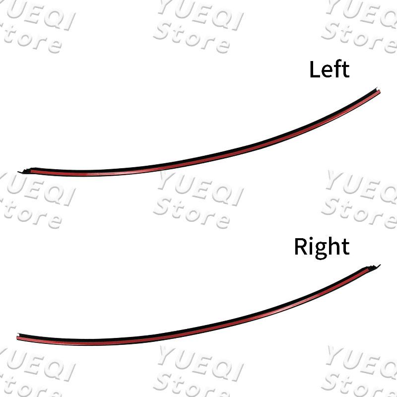 51767324751 51767324752 Car Rear Door B-pillar Left/Right Sealing Strip Waterproof Strip Parts For BMW X5 F15 X5M X6 F16 X6M F86