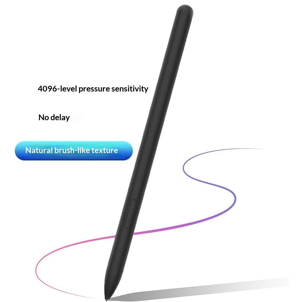 עבור סדרות Samsung Galaxy Tab S10/Tab S9 עט סטיילוס רגיש ללחץ עם 5 קצוות עט (ללא לוגו)