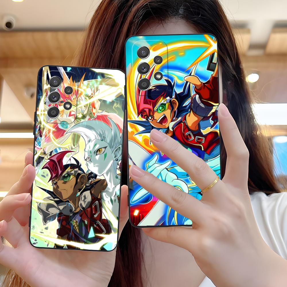 Yugioh Yuma Tsukumo Mobile Phone Case for Samsung Galaxy A56 55 54 53 52 51 36 35 34 23 16 15 5G Colorful Cover Cover Cellphones