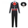 Da De Muertos Skeleton Costume For Men With Printed Design For Halloween Parties