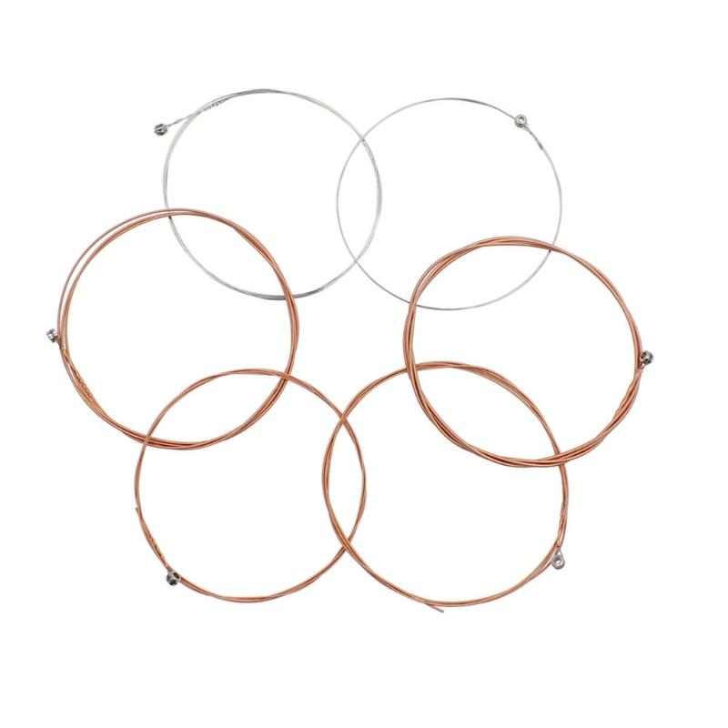 Remplacement de cordes de guitare folk Cordes de guitare acoustique Partie Ensemble de 6 cordes