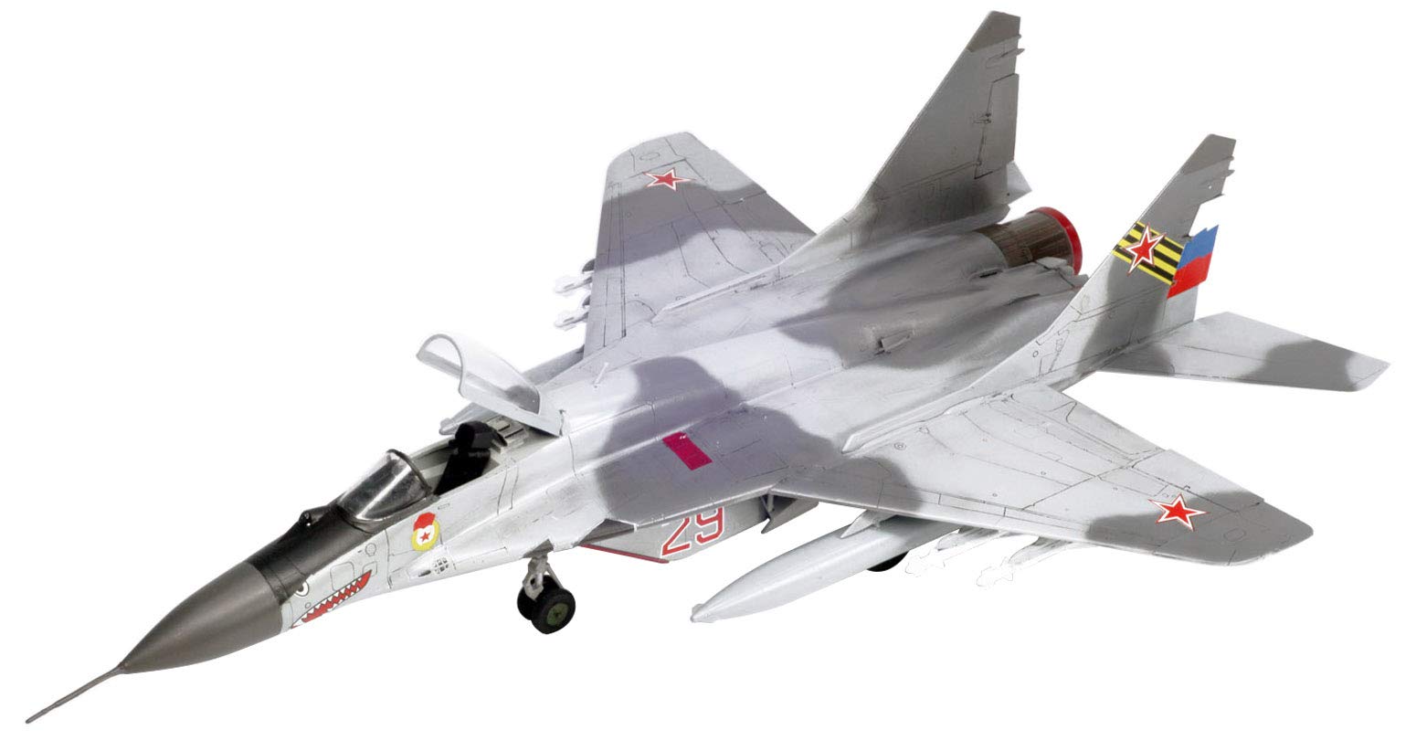 

Platts Aviation Model Special Series Fulcrum C Plastic Model 1/72 MiG-29 (9.13) AE-8